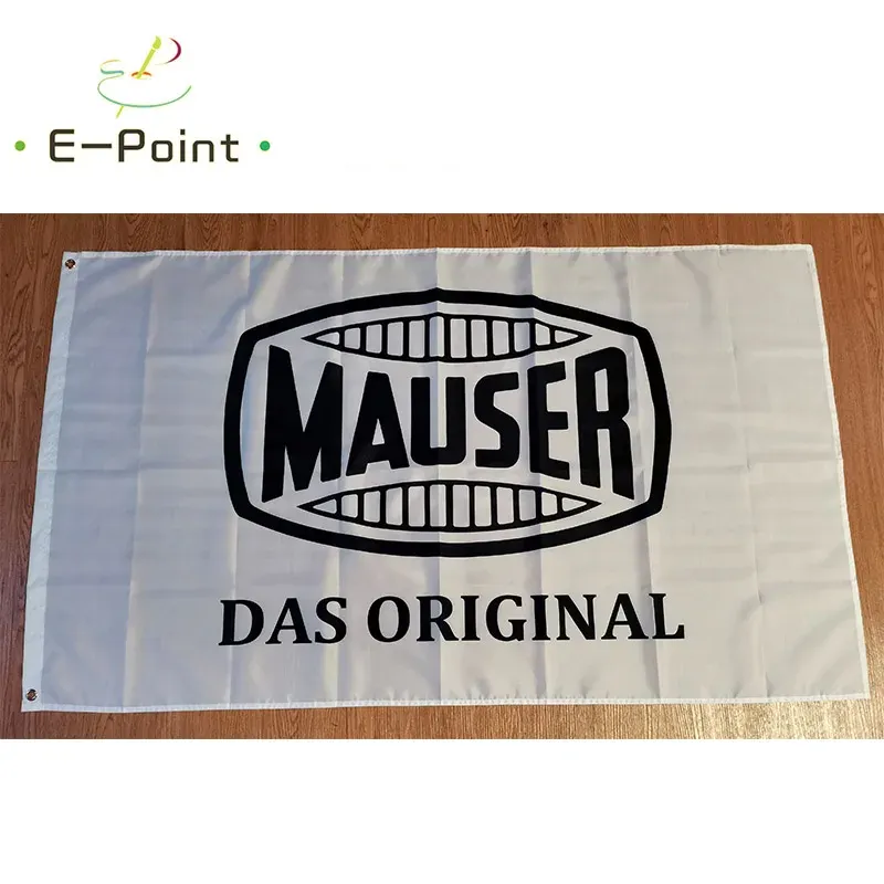 Aksesuarlar Mauser Gun Flag 3ft*5ft*90*150cm) Boyut Ev Bayrağı Banner Kapalı Açık Dekor M7