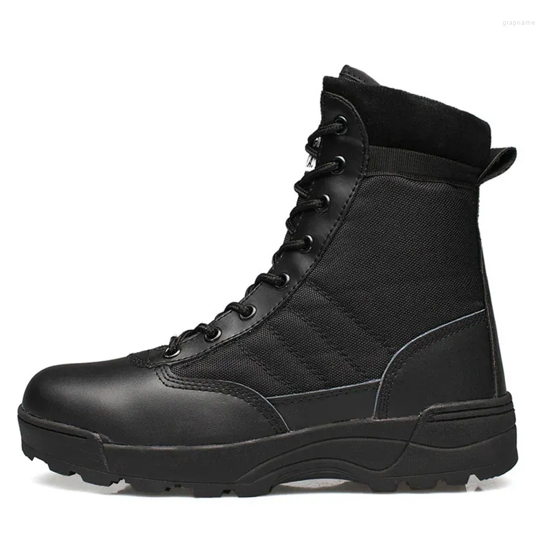 Scarpe da fitness Stivali militari da esterno Deserto militare tattico impermeabile Sport Escursionismo Inverno caldo traspirante Caviglia da combattimento