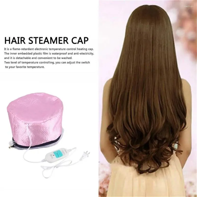 Hats Women Hair Steamer Cap Dryers Thermal Treatment Hat Beauty SPA Nourishing Styling Electric Care Heating US Plug