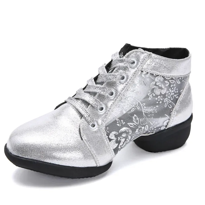 SCARPE NUOVE ARRIVO PU DONNE DONNE MODERNA DANZA MODERNA DADIE SOLA SOLA SOLA SOLA BALLA SNEACHING SNEAKER DANCINGI DEL TANGO 4CM TASCIO MEDIO 3 colori