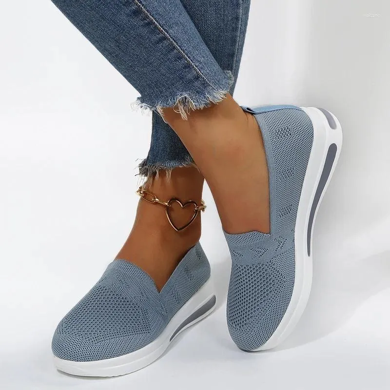 Scarpe Casual Primavera Autunno Donna Sneakers sportive Slip-On traspirante da donna Piattaforma leggera femminile Zapatillas Mujer