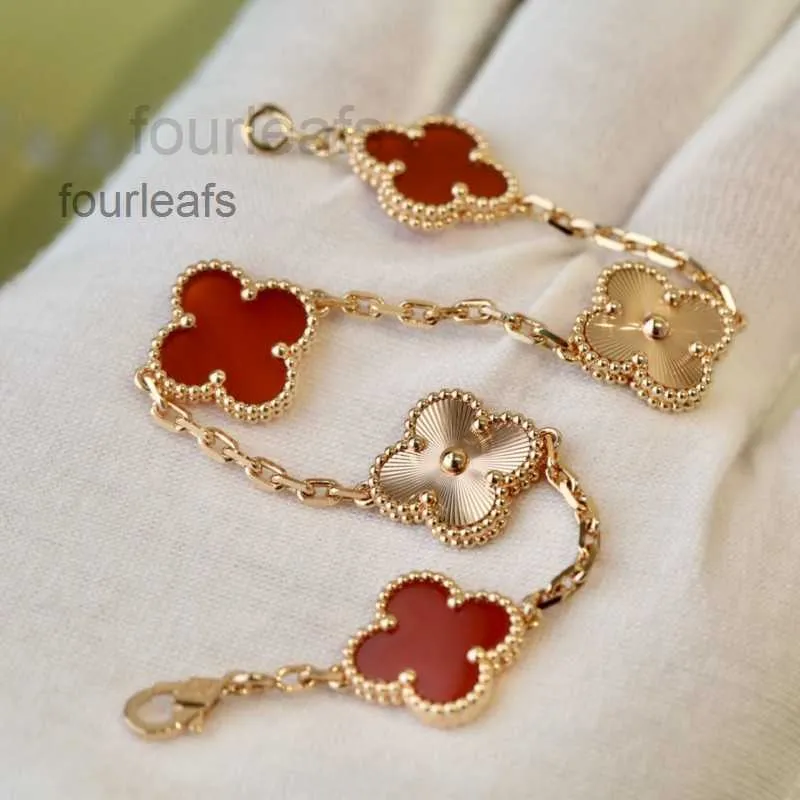 Designer Sieraden Cleef Van Klavertje Vier Armband Merk Liefde Zilver Rose Goud Spiraal Paar Klassieke Diamanten Sieraden Cadeau met Doos