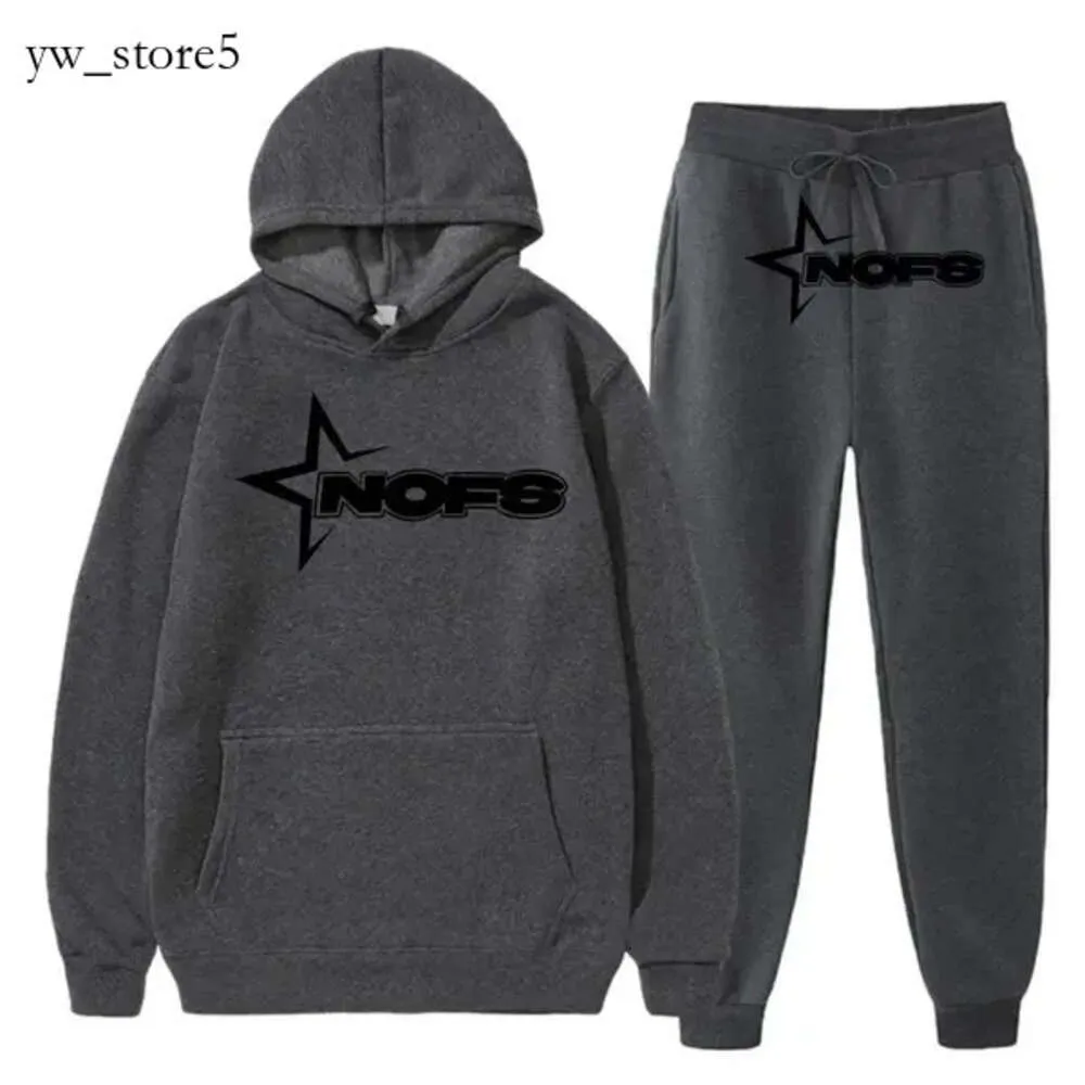 NOFS Tracksuits Projektant mody Y2K Tracksuit Men Sets Winter Sonoff Piece Running Autumn Bluza Sport Joggers 2327