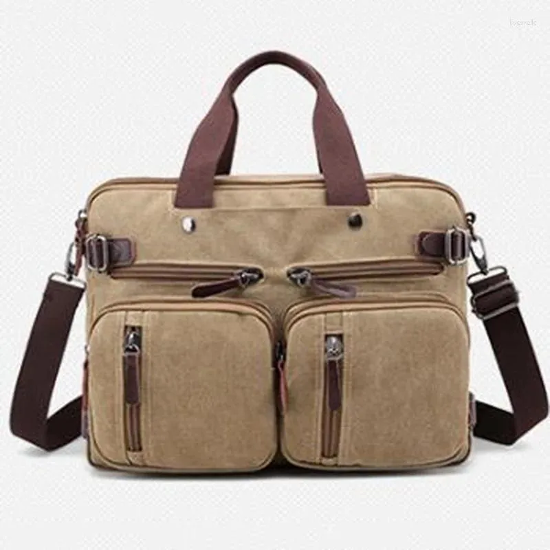 Сумка женская, портфель большой емкости, парусиновая сумка для ноутбука, винтажная, повседневная, для путешествий, через плечо, через плечо