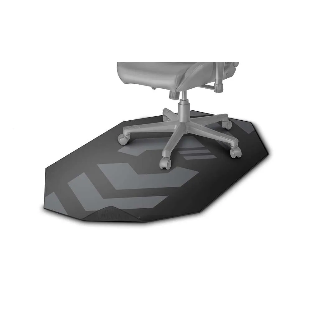 Speedlink GROUNID OCTA Floorpad, cuscino per sedia da gioco, antiscivolo, 120 100 X 0,3 Cm, grigio, nero (SL-620901-GY)