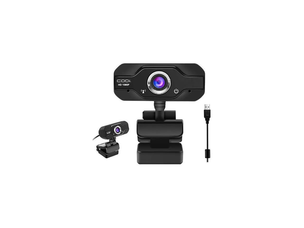 CODi Aquila HD 1080P Fixed-Focus Webcam A05024