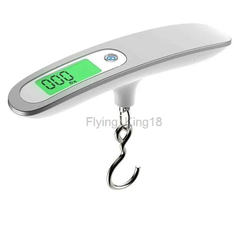 Household Scales CD Digital Luggage Scale 50kg Portable Electronic Scale Weight Balance Suitcase Travel Bag Hanging Steelyard Hook Fishing Scale 240322