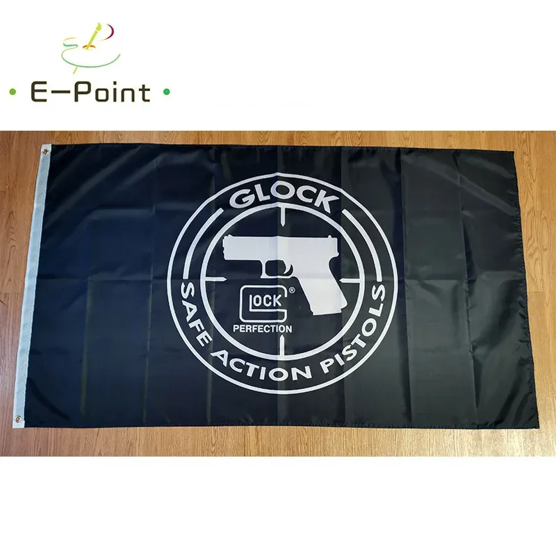 Zubehör Glock Gun Flagge 3ft*5ft (90*150cm) Größe Weihnachtsdekorationen für Zuhause Flagge Banner Indoor Outdoor Dekor M65