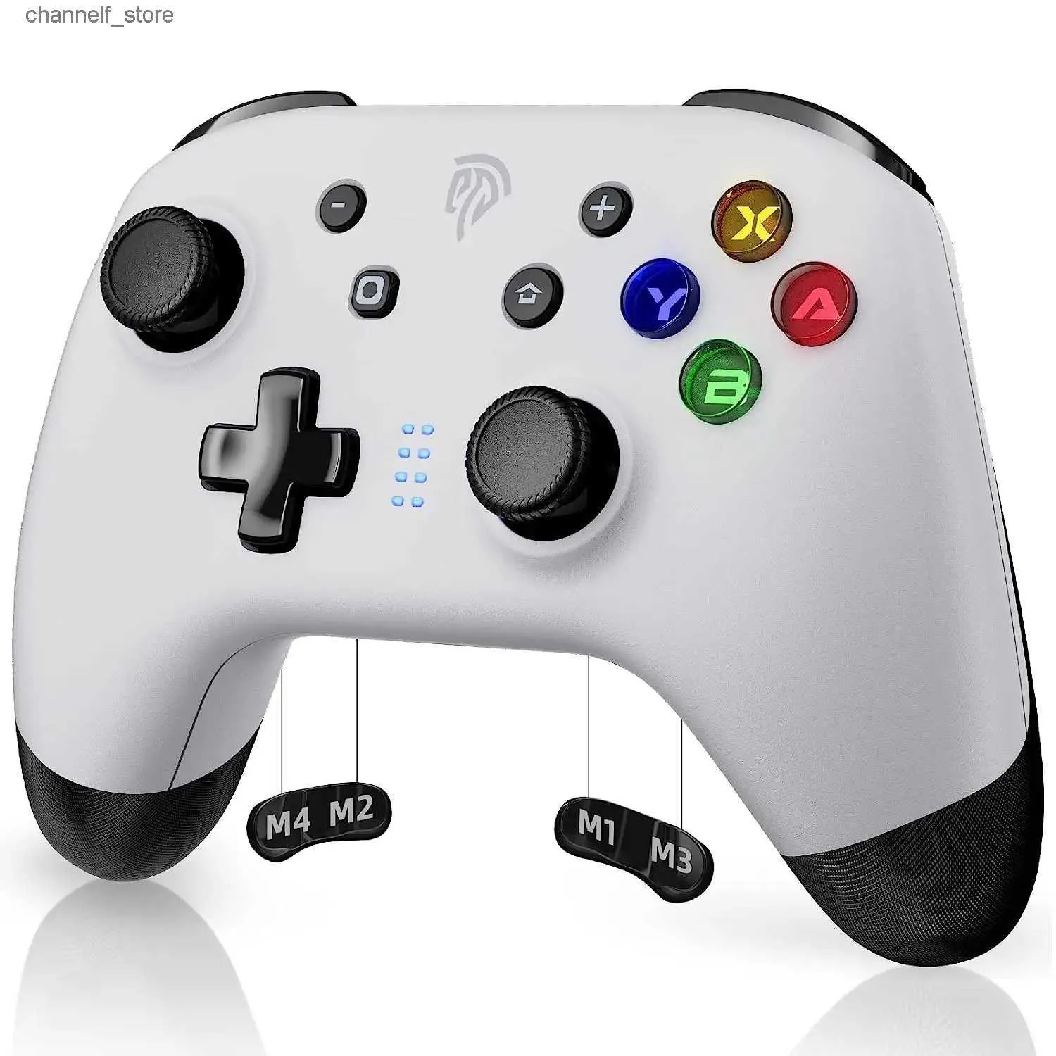 Gamecontrollers Joysticks EasySMX 9124 Ondersteuning Bluetooth Gamepad Wireless Pro Controller Compatibel met Nintendo Switch/Android/iOS Telefoon/PC JoystickY240322