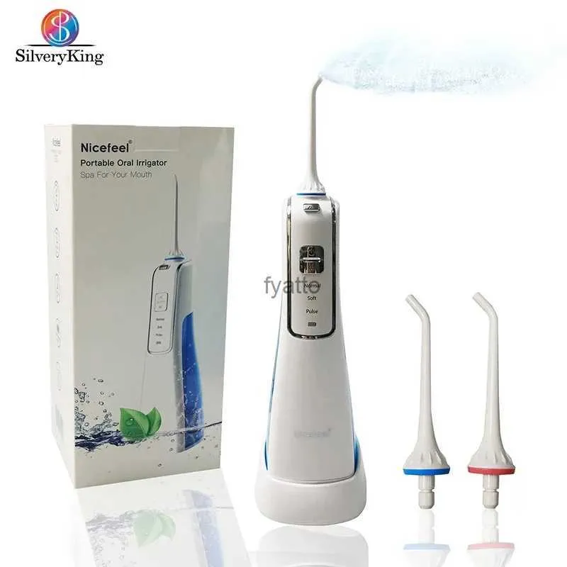 Autres appareils Irrigateur oral rechargeable pour le nettoyage des dents et la promotion de l'hygiène de la circulation sanguine, charge de base induite H240322