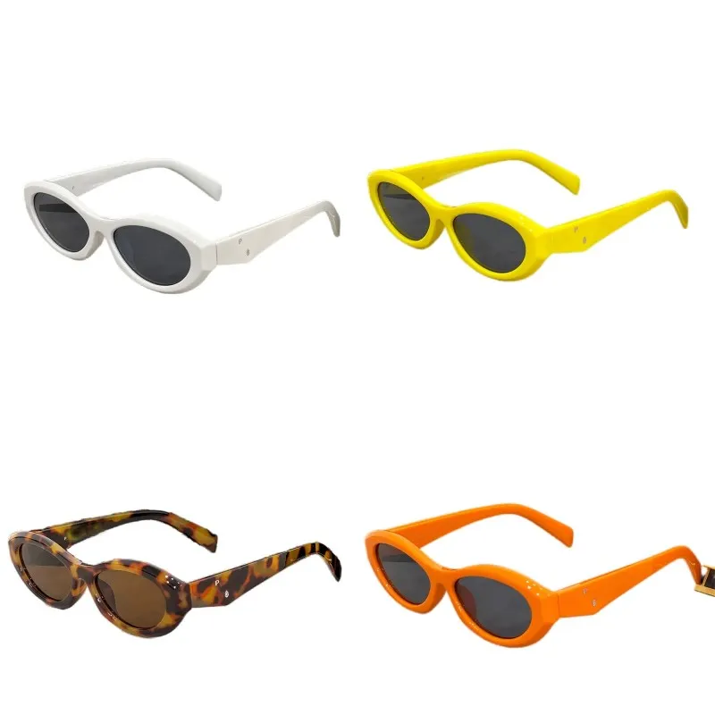 オプションのレディースサングラスデザイナーミックスカラーアダムブラ猫アイラグジュアリーサングラスホットレトロレントデソルミュージャーオレンジフルフレームUV400眼鏡ファッションHJ073 C4