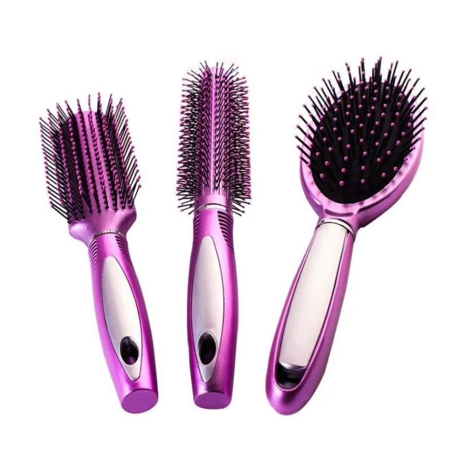 Escovas de cabelo pentes profissionais salão barbeiro pente antiestático escova de cabelo cuidados estilo ferramentas conjunto kit for5599625