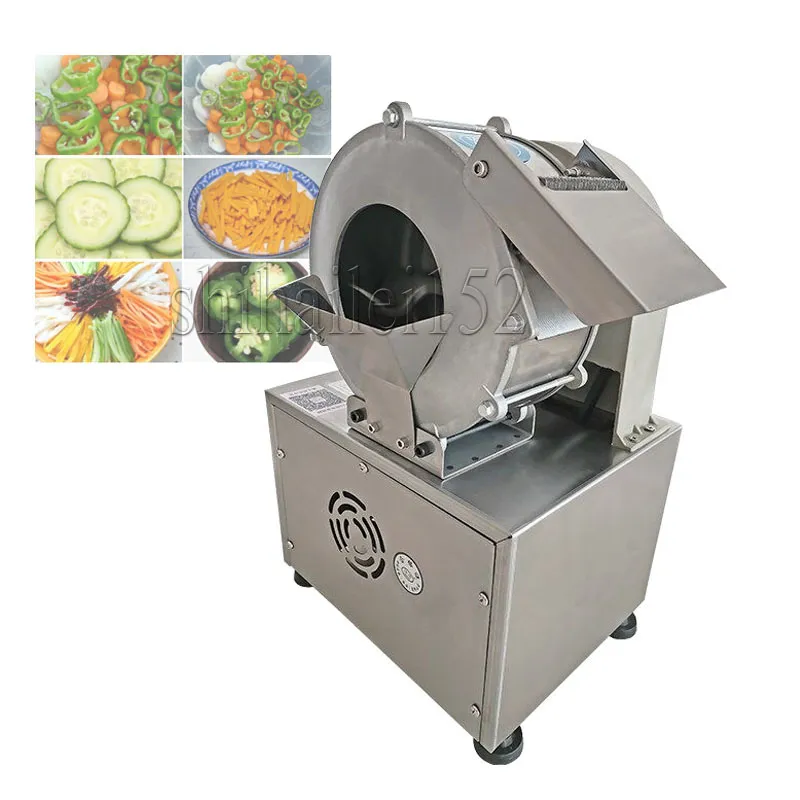 Vegetable Cutter Commercial Multi-functional Sweet potato Ginger Hawthorn Electric Slicer Shredder Dicer Radish Slitter