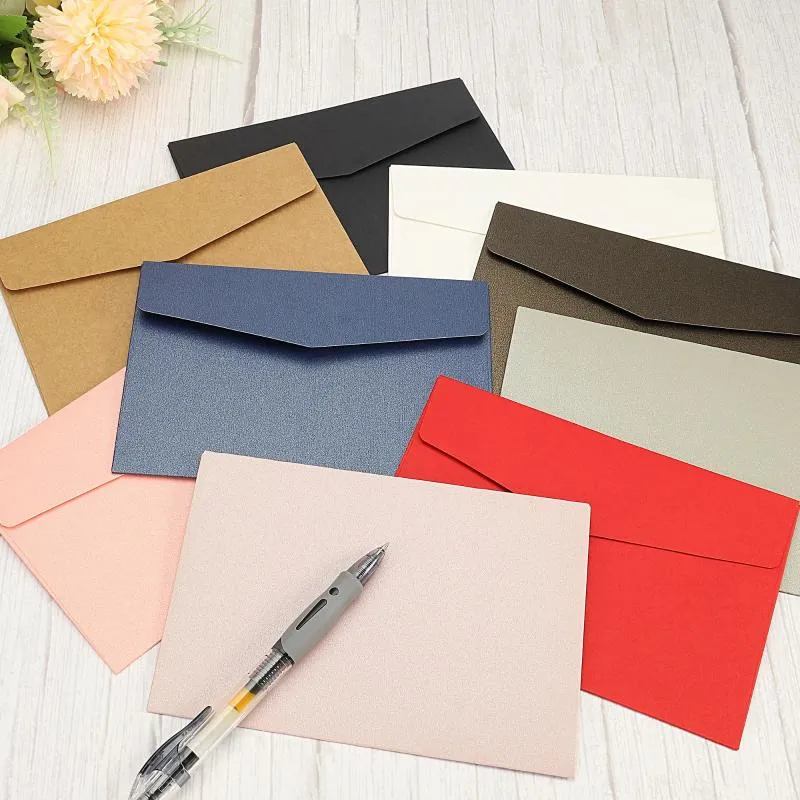 Gift Wrap 25Pcs 16 X 11cm Invitations Envelopes For Letter Paper Postcards DIY Wedding Business Invitation Envelope Greeting Card Bag