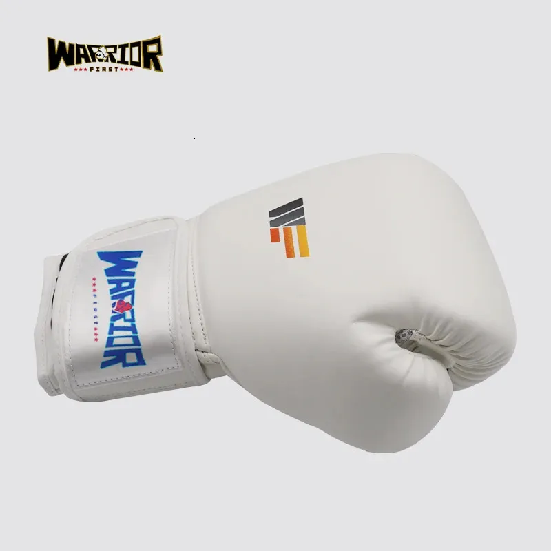 Gants d'entraînement de boxe prix d'usine PU Muay Thai Guantes De Boxeo combat gratuit MMA Sanda équipement 8 oz 10 oz 12 oz 14 oz 16 oz 240318