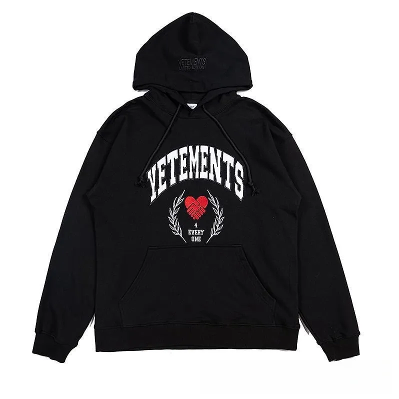 Vetements Men Hoodie Designer Hoodie Sweatshirt Sudadera Vetements Men Hoodie Designer Hoodie Sweatshirt Sudadera