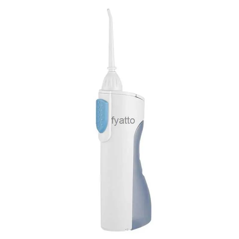 Andra apparater 165 ml trådlös bärbar vattenborsttänder renare tänder oral irrigator som används för tandstöd med 2 lägen och 2 munstycken H240322