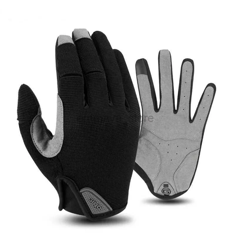 Cycling Gloves 2023 Printemps/Été Sports d'hiver Gants de cyclisme Vélo Gym Gants de vélo VTT Plein Long Doigt Écran Tactile Gants Pour Hommes Femmes 240322