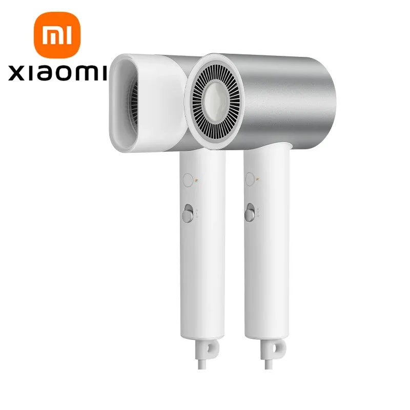 건조기 Xiaomi Mijia H500 물 이온 헤어 건조기 건조기 전문가 블로우 헤어 드라이어 음성 이온 송풍기 전기 건조기 디퓨저 빠른 건조 머리