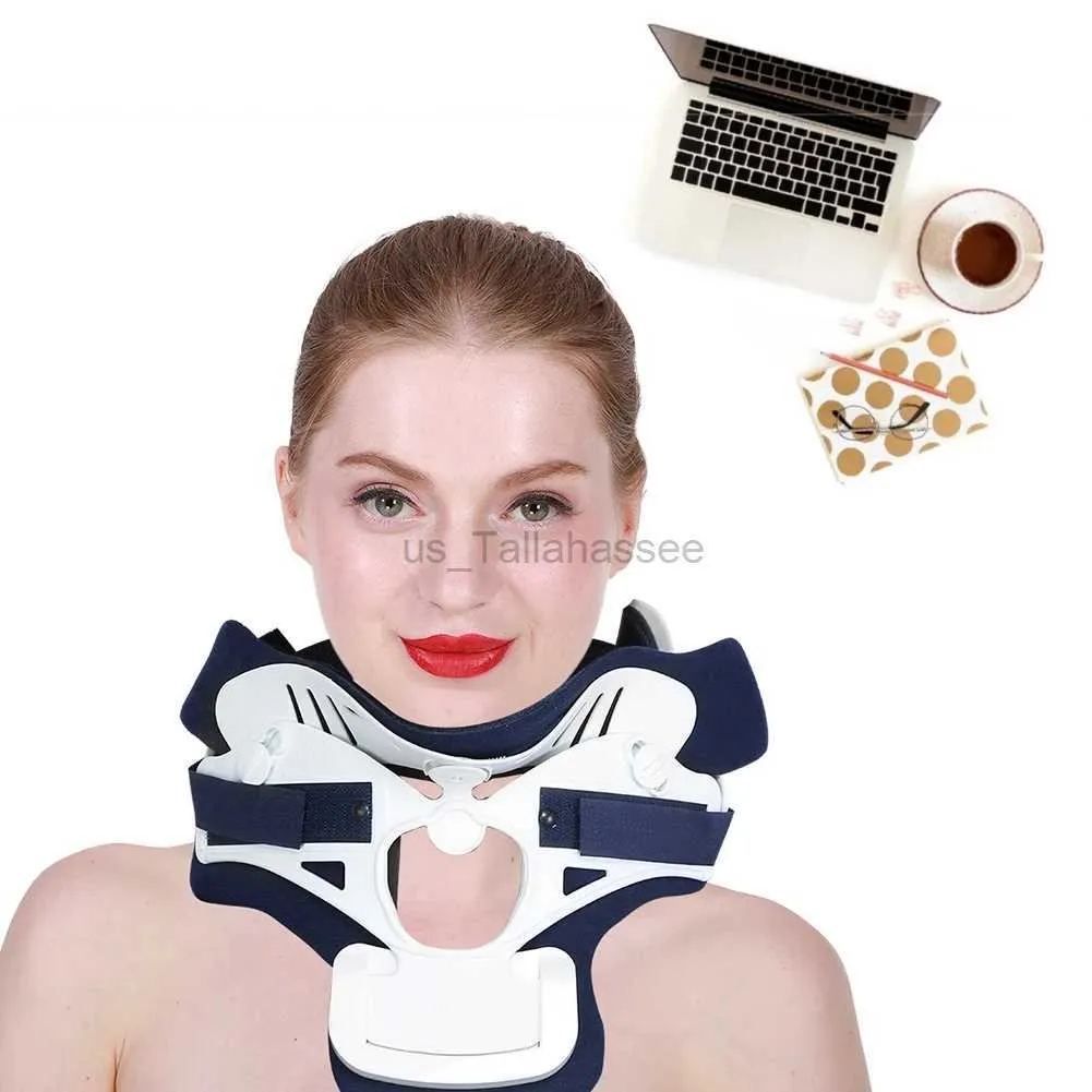 Massaging Neck Pillowws Neck Traction Device Neck Brace Pain Relief Stretcher Massager Neck Support Stretcher Neck Traction Support Relaxation Neck Tool 240322