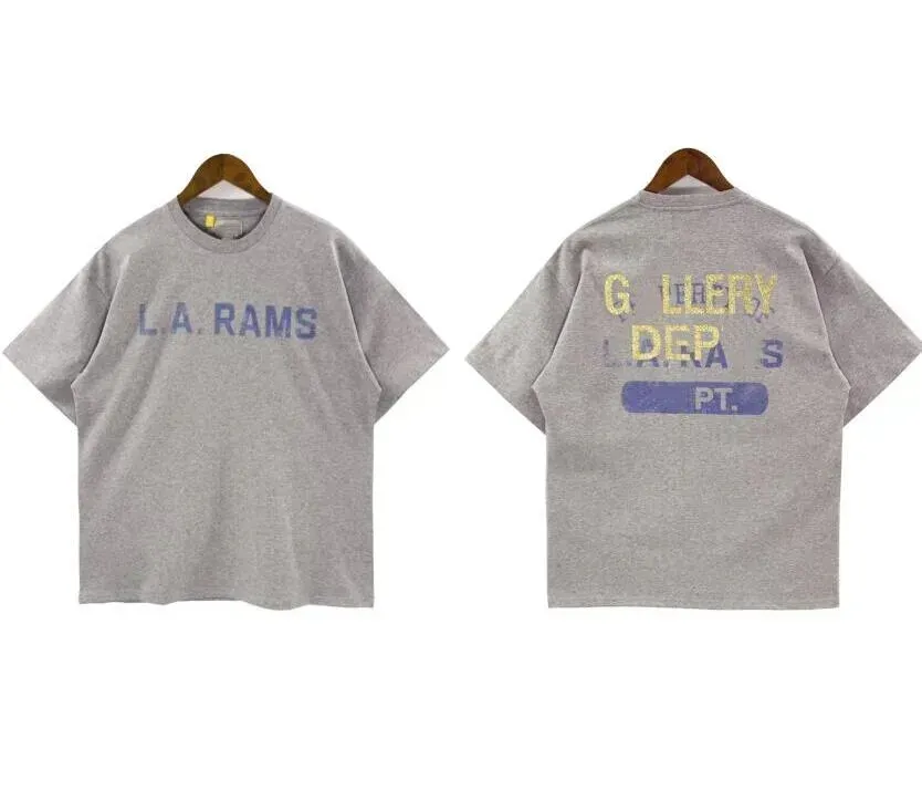Galleryses Depts футболка Summer Fashion Mens Mens Lomens Designers Tees футболки на свободу лампы Ангелы с коротким рукавом топы хип -хоп уличная одежда 1388