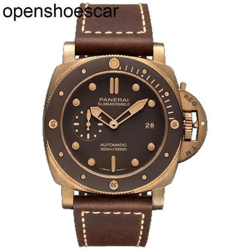 Panerai VS Factory Orologio automatico di alta qualità P.900 Orologio automatico Top Clone top Box certificato stealth bronze