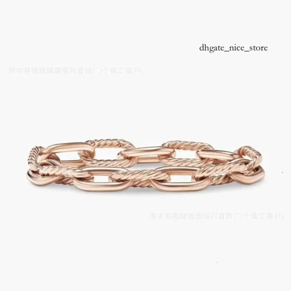 DY Desginer David Yurma Braccialetti Bracciale gioielli Semplice ed elegante Anello di corda intrecciata popolare intrecciato Bracciale David Moda di alta qualità Regalo di nozze di lusso 660