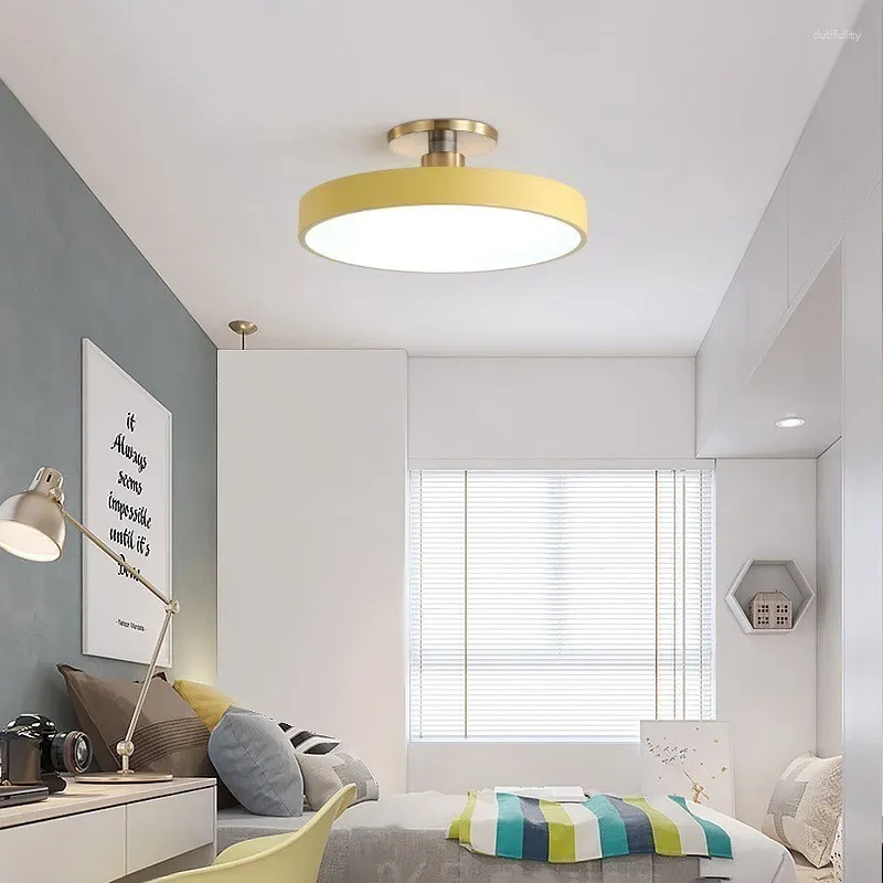 Ceiling Lights Modern LED Chandelier Makaron Living Bedroom Study Room Child Corridor Home Indoor Nordic Lamps Lighting