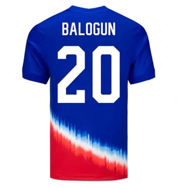 2024 USA Soccer Jersey Pulisic McKennie Reyna Weah Swanson Morgan Rapinoe 902 DHgate