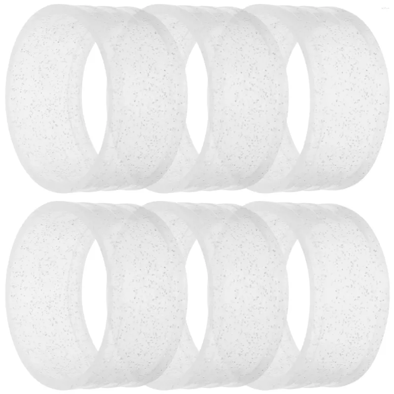 Utomhuspåsar 6 st tennisracket Tätningsring Non-Scid Grips Professional Band Small Reusable Overgrip Protector Accessory