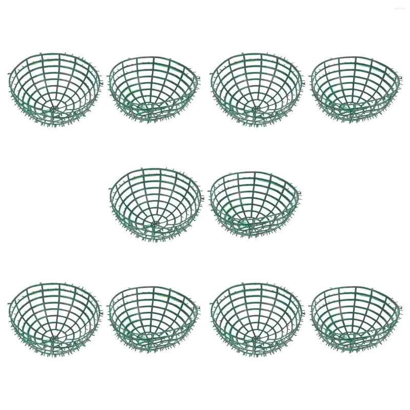 Dekorativa blommor 5 datorer Jul Garland Plast Floral Ball Rack Diy Flower Arrangement Shelf Frame Grass Wedding Rekvisita Hållare