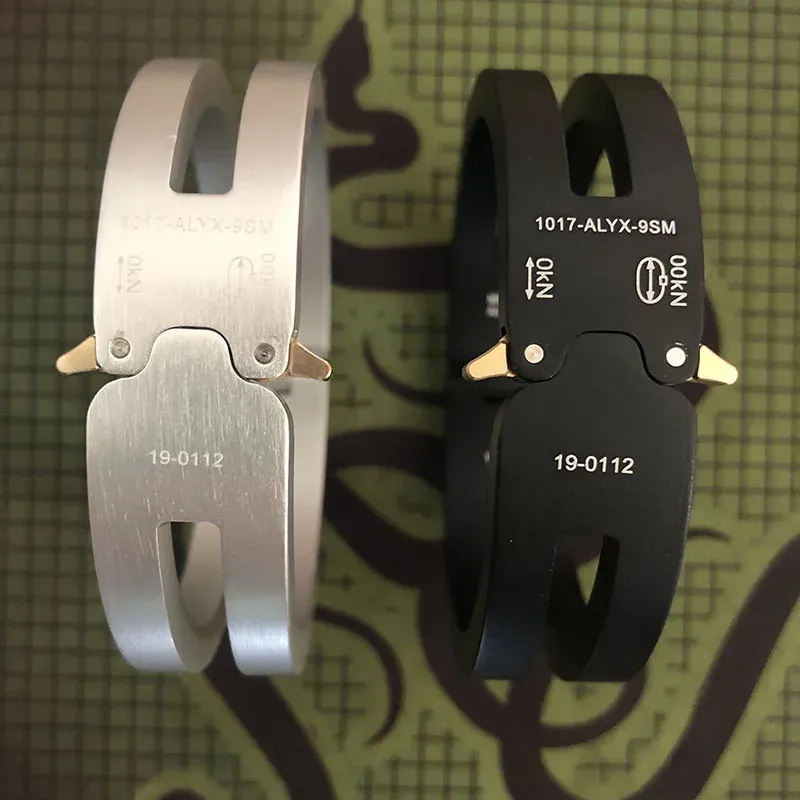 Alyx Aluminium Alloy Geometric Bangle Bracelet for Men and Women