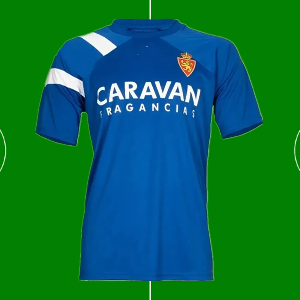 2023 2024 Real Zaragossa Soccer Jerseys Special-Edition Negredo Camisetas de Futbol Lozano Alex Bermejo CALA CAMISETA 23 24 24 Męs