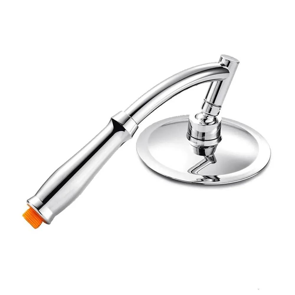 Nieuwe Nieuwe 6 Inch Hoge Druk 360 Verstelbare Grote Ronde Grote Regenval Sproeier Badkamer Handdouche Accessoires Kraan Spa