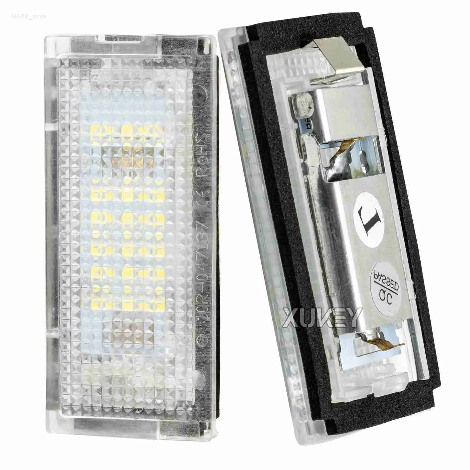 Autres feux de voiture 12V 18LED numéro de plaque d'immatriculation lumière blanc froid CANBUS voiture sans erreur BMW série 3 E46 4D 1998-2003 5D tour 1998-2005L204