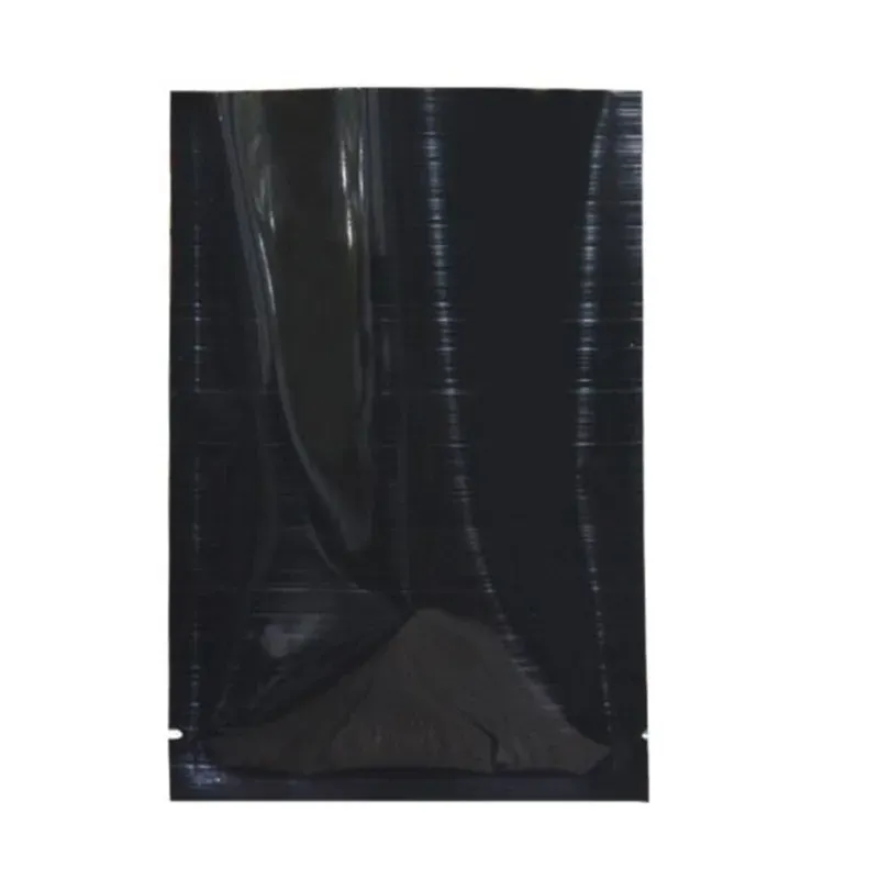 Open Top Foil Mylar Bags Vacuum Heat Sealer Foil Pouch for Dried Food Heat Sealable Aluminum Foil Vacuum Baggie Flat