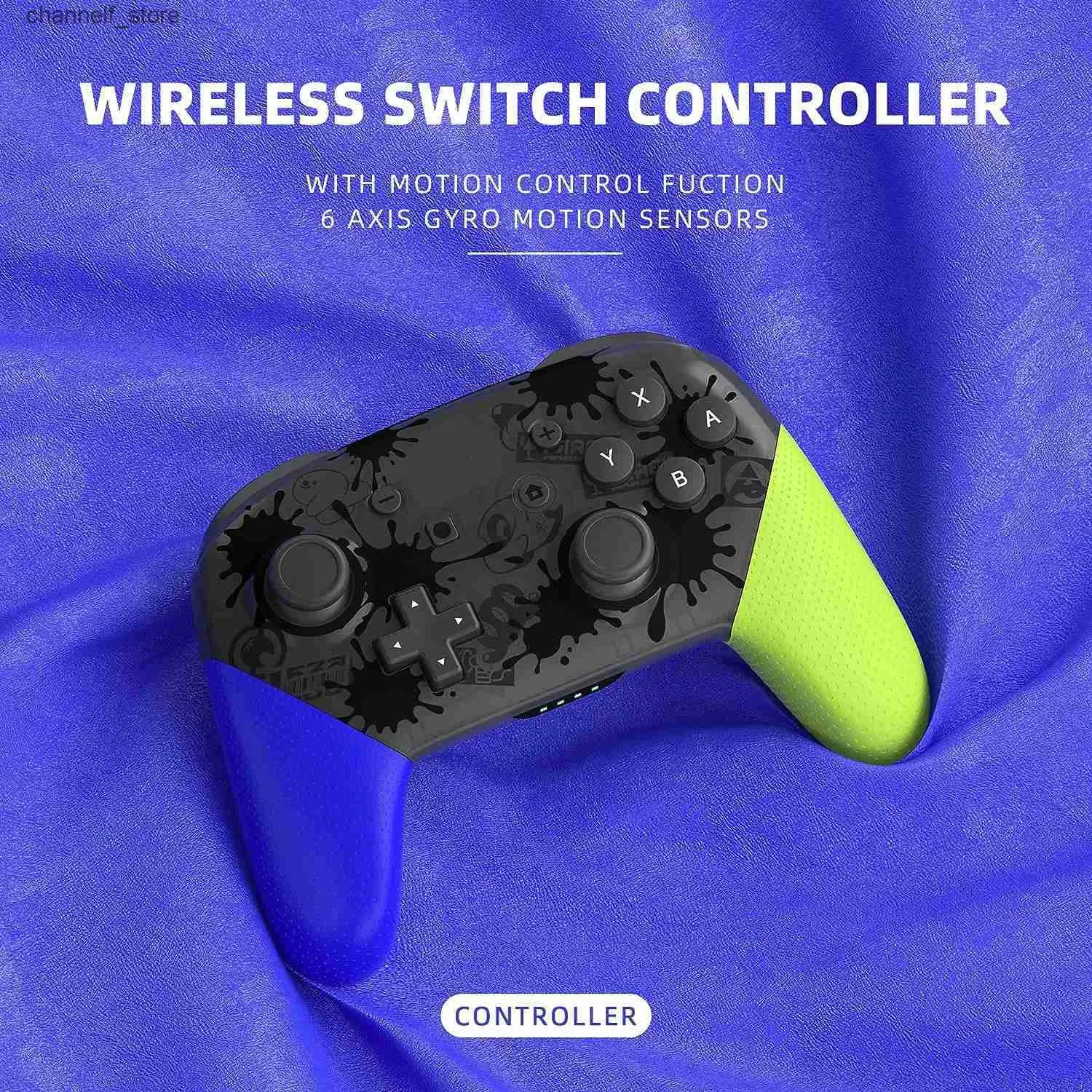 Contrôleurs de jeu joysticks commutateur joy pad joy con joy incondition commutateur oled joyces wireless contrôleur joystick bluetooth jeu borny240319