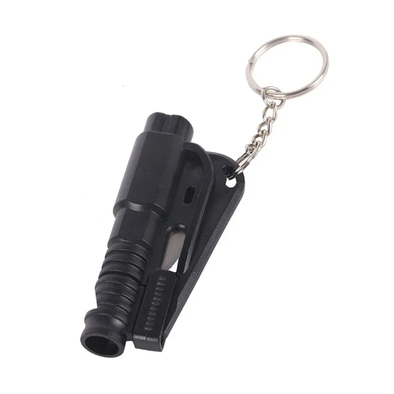 life saving hammer key chain rings portable self defense keychains emergency rescue car accessories seat belt window break tools safety glass breaker