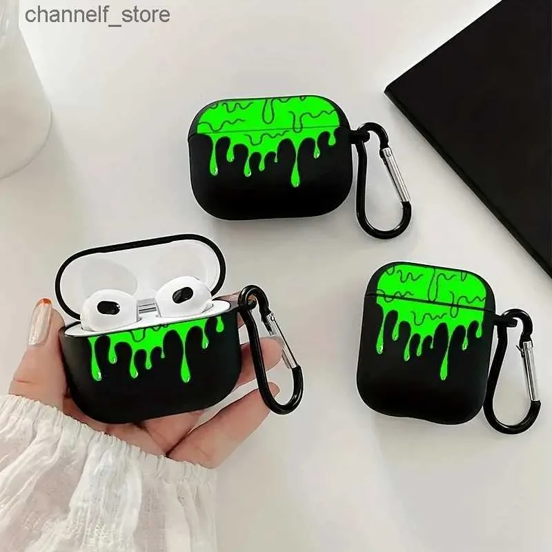 Akcesoria słuchawkowe Trucizny Płyn Drop Płyn AirPod Case Cool Earpphone Cover do Airpods 2 3 Pro Prezent na drugą generację Prezent dla FriendY240322