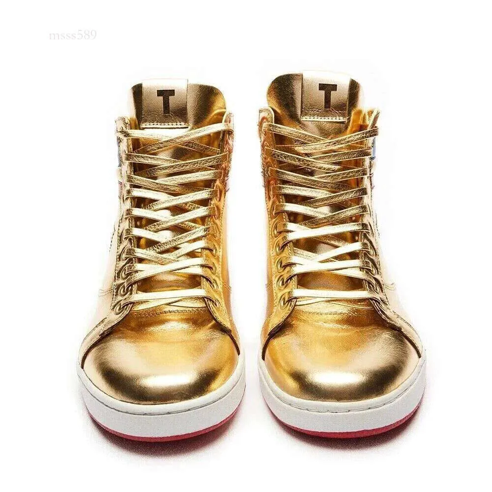 2024 Sneakers T Scarpe casual da basket The Never Surrender High-tops Designer 1 TS Gold Custom Men Outdoor Sneakers Comfort Sport Trendy Lace-up Outdoor con