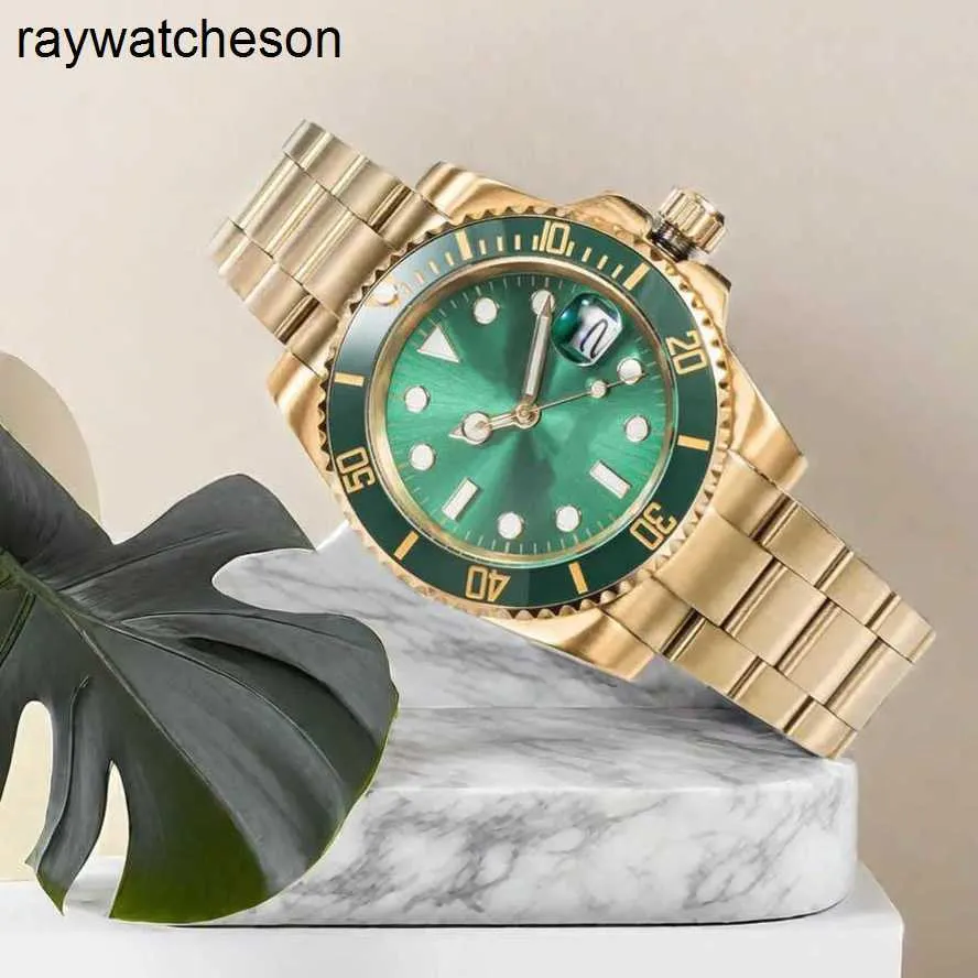 Rolaxs Watch Swiss Uhren Automatische Armbanduhr Rolxs für Männer 2813 Bewegung GMTT Pepsis Subdesigner 40 mm Sapphire 904 Edelstahl