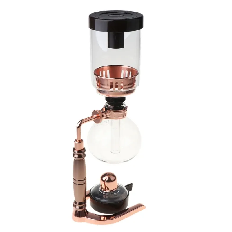 Stelt Siphon -koffiezetapparaat in de Japanse stijl thee Siphon Pot Vacuüm koffiezetapparaat Glazen Type Koffie Hine Filter 3cups N17 20 Dropshipping