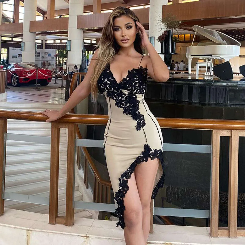 Sexy Mini Dress Women's Deep V Neck Bodycon Dress, Sleeveless Backless  Cocktail Party Club Skirt, Vintage Style, High Slit Summer Dress