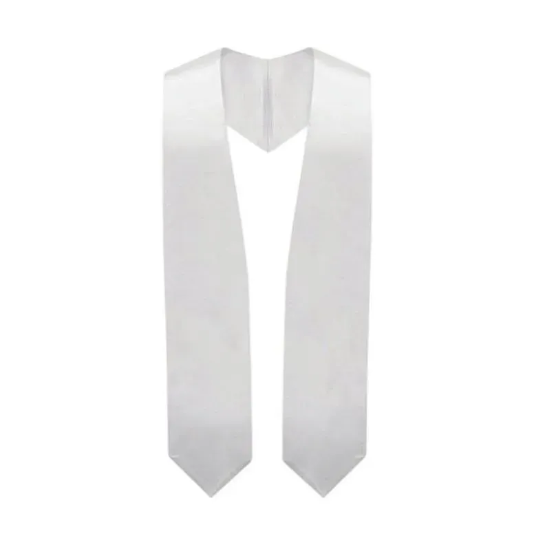 sublimation blank graduation tie stoles home textile grad senior student vneck logo printing for students