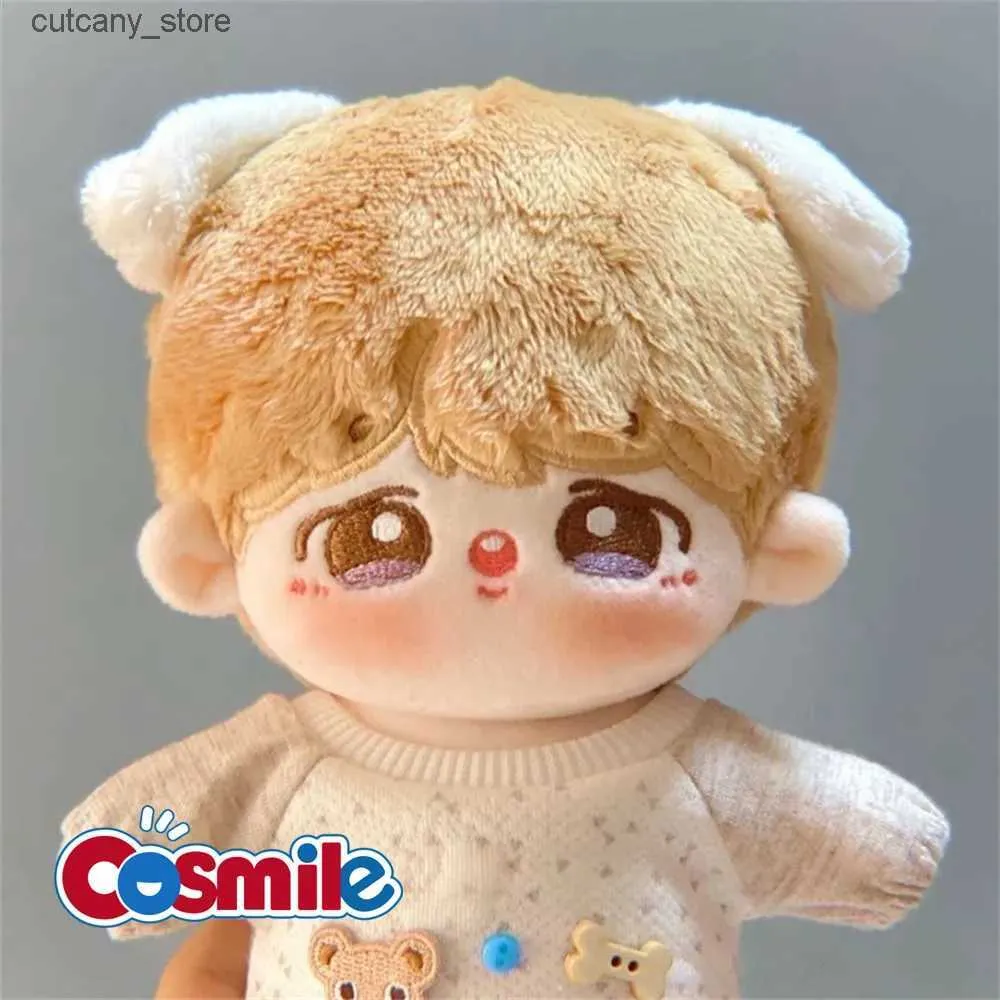 Stuffed Plush Animals Cosmi Kpop Star JIMIN 20cm Plush Doll Toy Body Cute Cosplay Props Birthday Gift C QC L240322