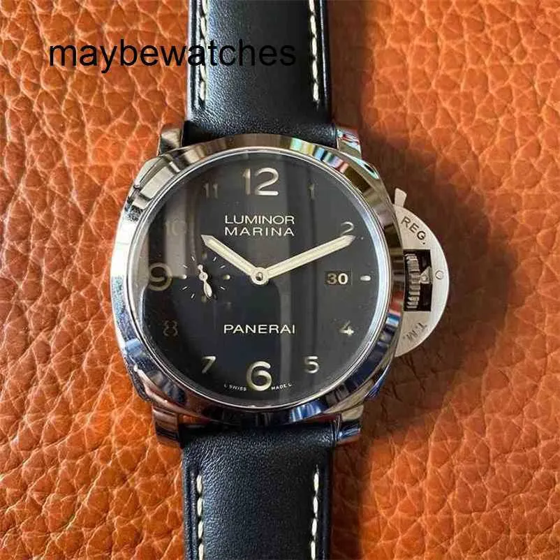 Panerai Luminors VS Factory Montre automatique de qualité supérieure P.900 Montre automatique Top Clone Sapphire Mirror 47mm 13mm Bande de cuir importée Marque Designers Poignet Xcon