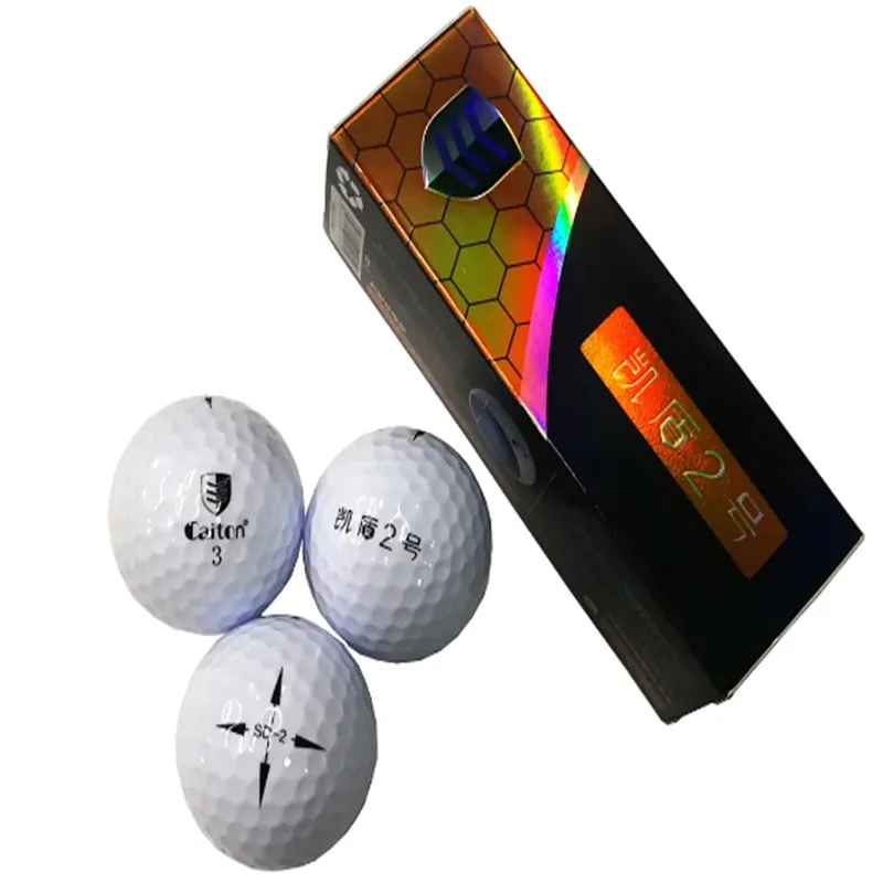 Caiton Double Layer Super Distance Golf Ball Golf Accessories Extreme Challenge Fly Further and More Accurate