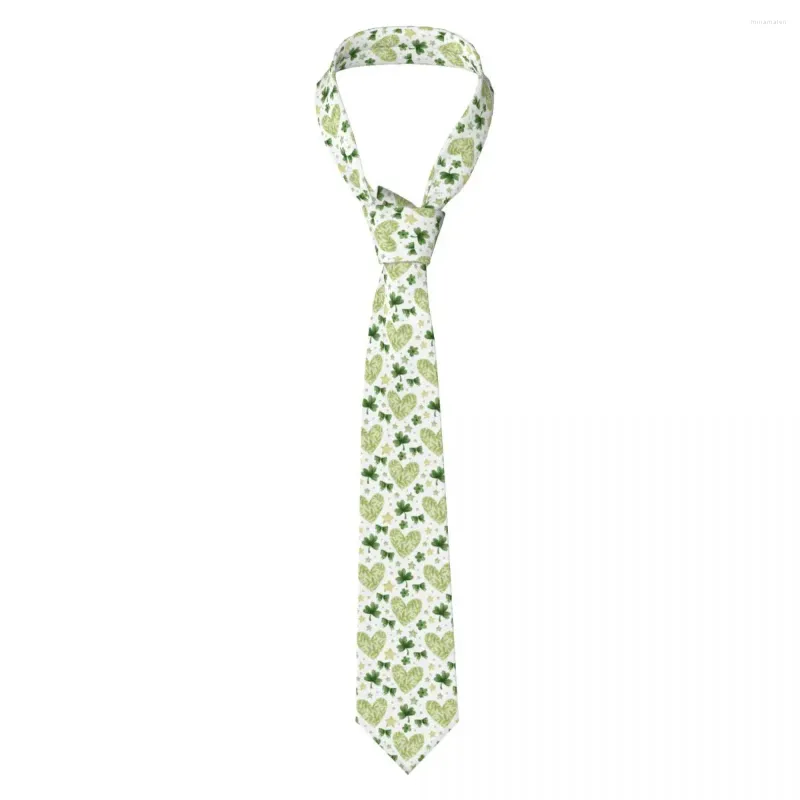 Fliegen Happy Tie Ireland St. Patrick's Day Daily Wear Krawatte Street Necktie Schmal