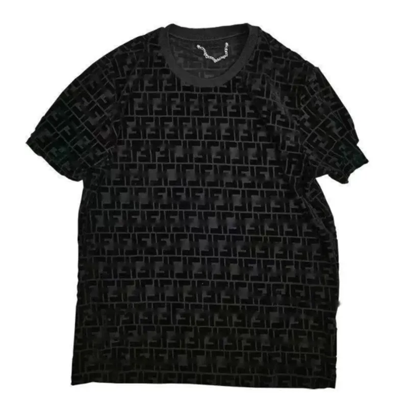 3D Carta Mens Camiseta Casual Jacquard Polo Designer Camisas Homens Mulheres Negócios Camiseta de Manga Curta Tee Moletom Luxo Algodão Pulôver