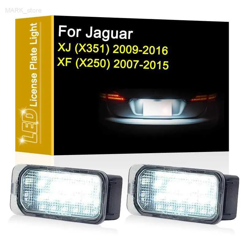 その他のカーライト12V LEDナンバープレートXJのためのLEDナンバープレートランプアセンブリ（X351）2009-2016 Jaguar XF（X250）2007-2015L204